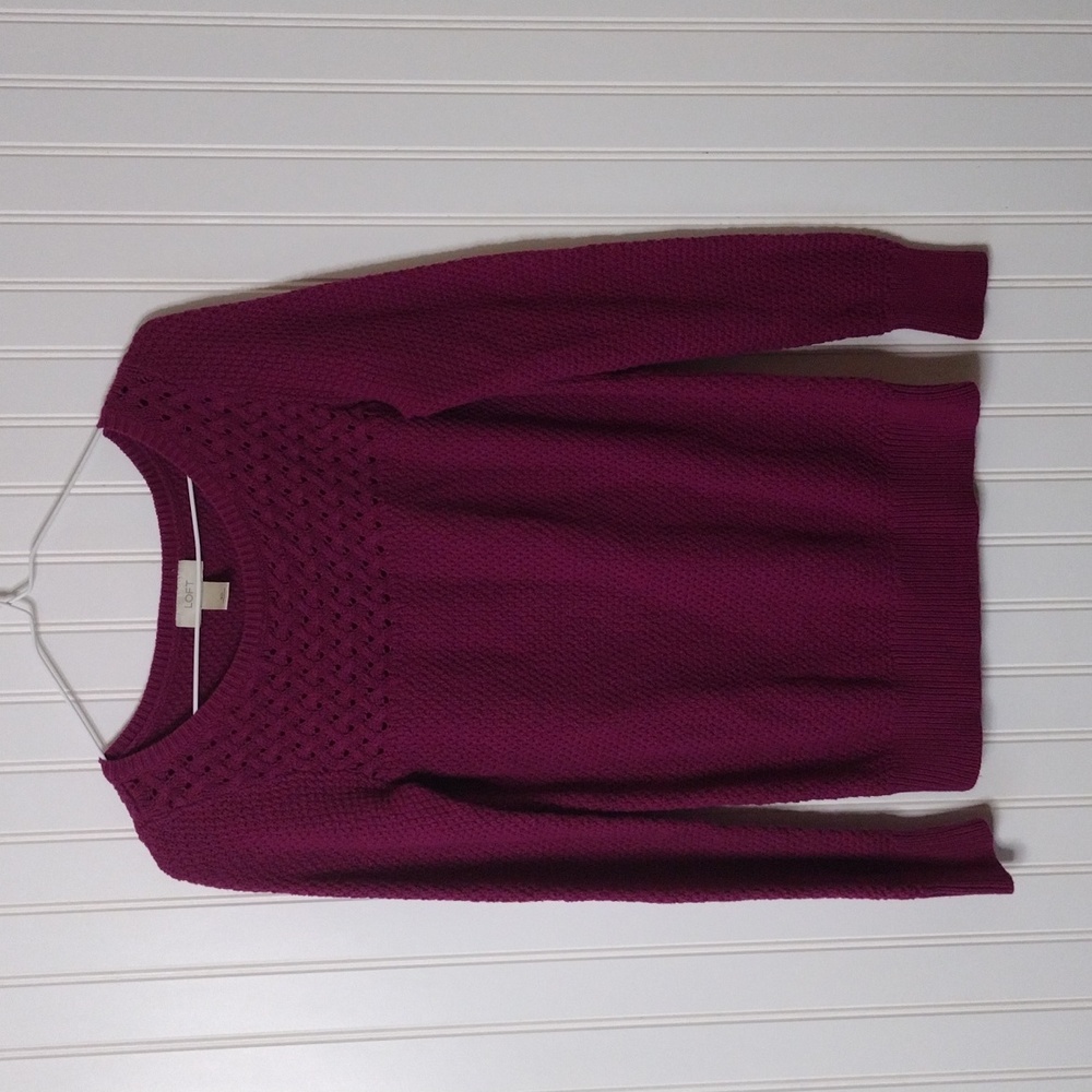 Loft crochet sweater
